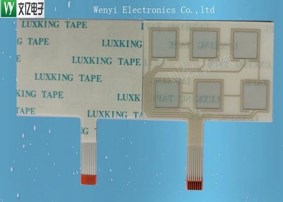Rigid FPC Capacitive Touch Circuit ، V150 Fine Texture Pcb Keyboard Membrane Keyboard